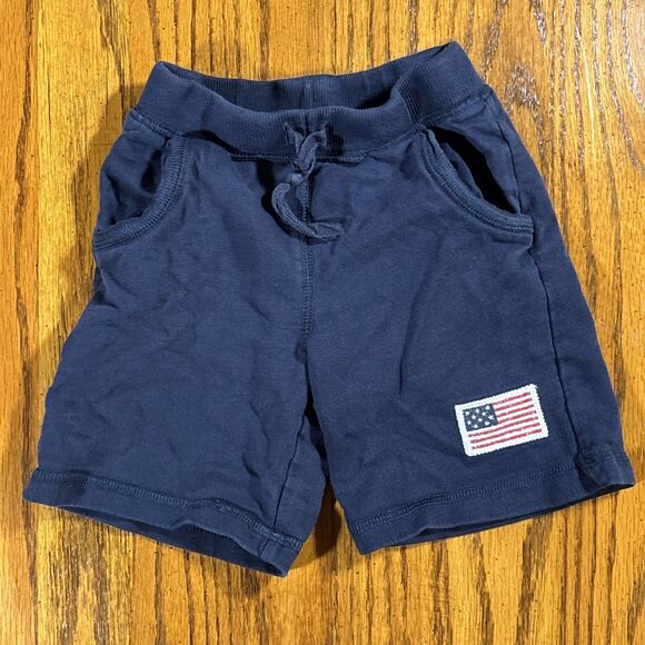 Boy’s Shorts Set • Koala Kids w/ American Flag Patch (24mo) / Garanimals (12mo) - Picture 2 of 7